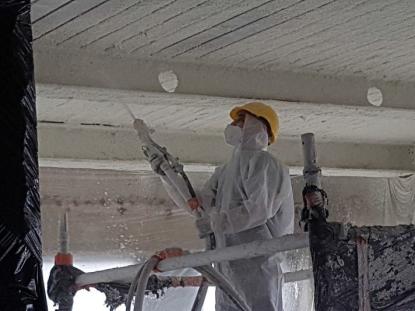 Protezione passiva al fuoco delle strutture in acciaio con Protherm Light