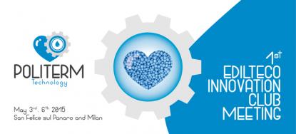 EDILTECO È LIETA DI PRESENTARE LA PRIMA EDIZIONE DI "EDILTECO INNOVATION CLUB".