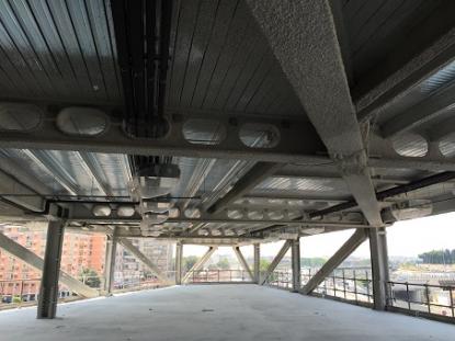 MONOKOTE MK-6HY, INTONACO ANTINCENDIO DI EDILTECO, PER IL QUARTIER GENERALE BNL-BNP PARIBAS DI ROMA TIBURTINA