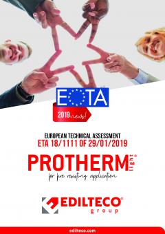 Protherm Light ha ottenuto la certificazione ETA