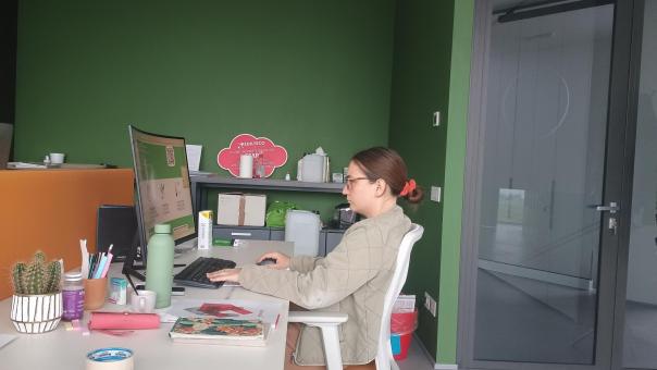 Mamma, è qui che lavori?